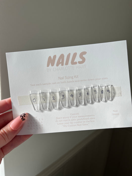 Luxury Press on Nails Sizing Kit