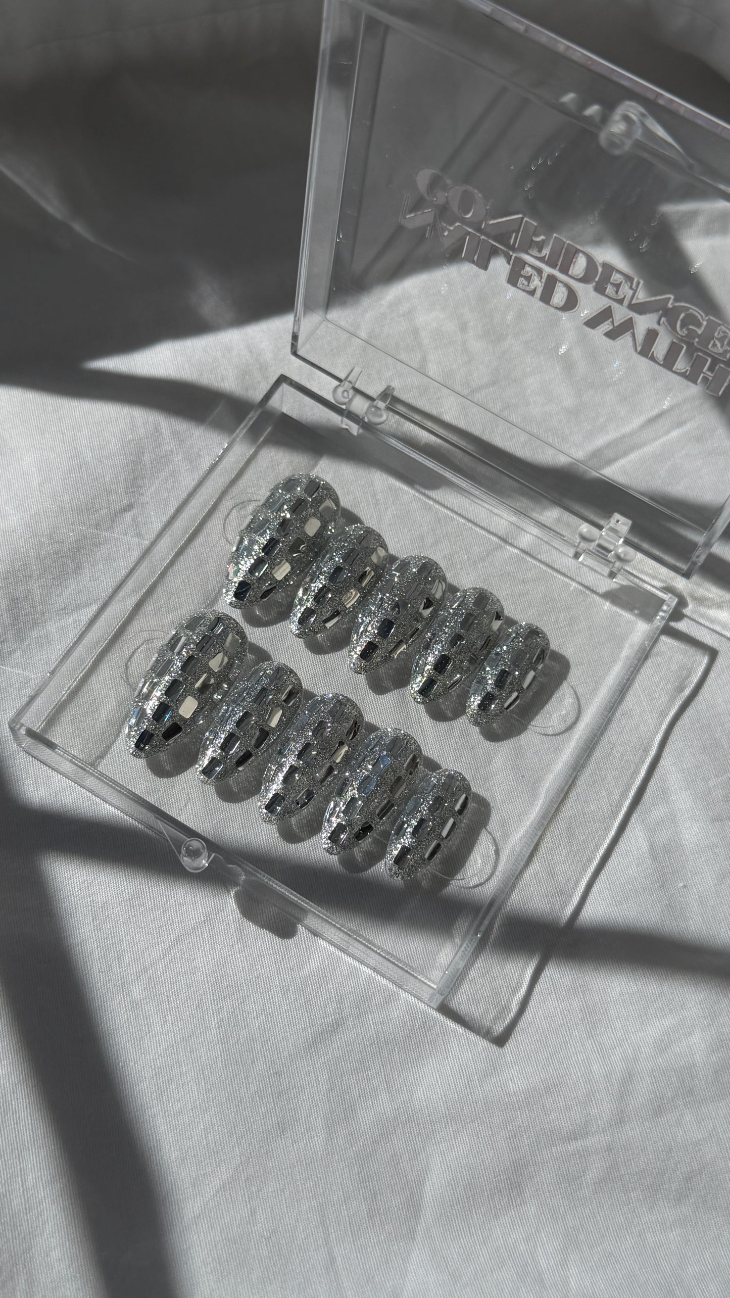 Disco Ball Nails | Press on Nails | Custom Press on Nails
