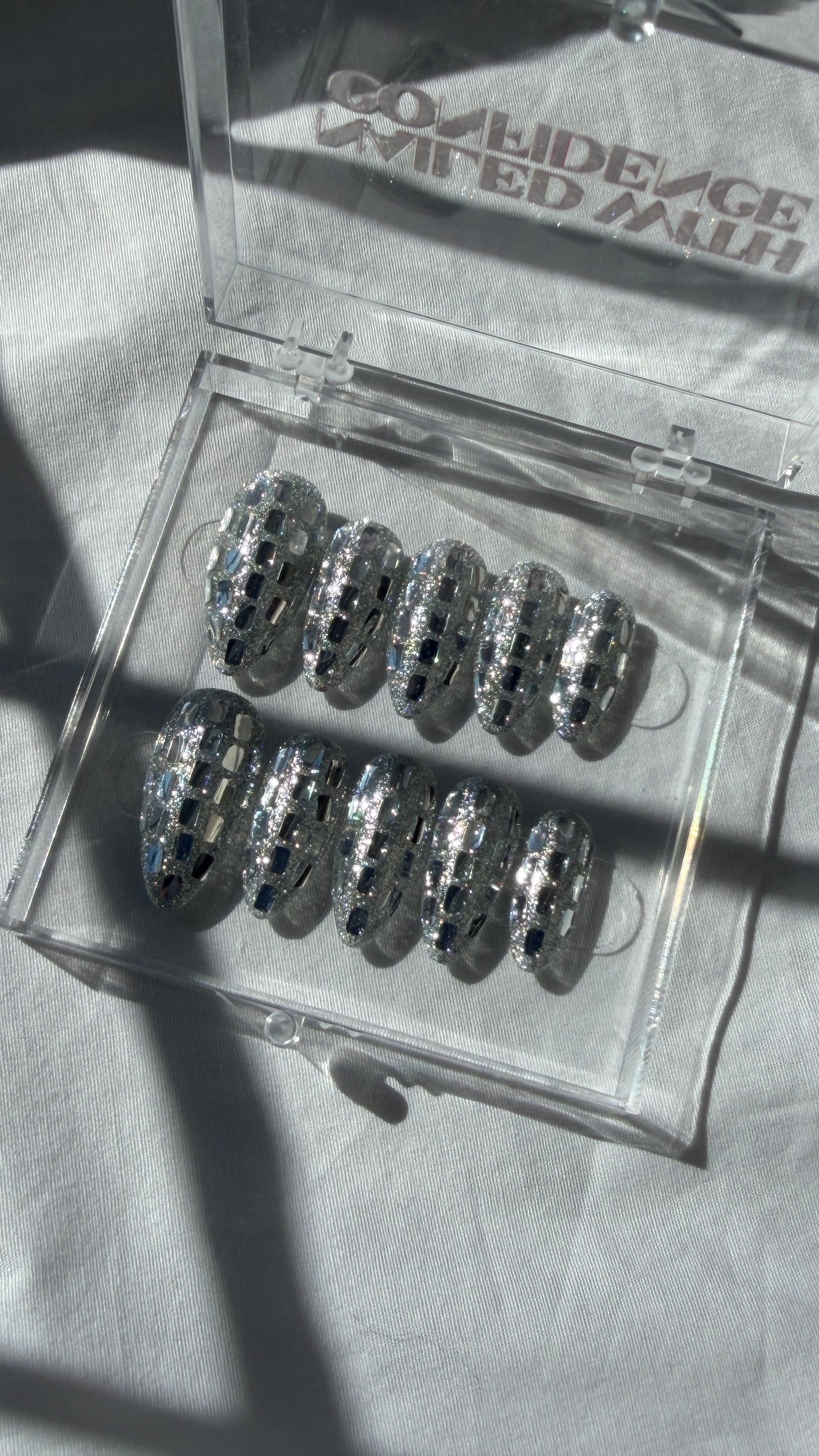 Disco Ball Nails | Press on Nails | Custom Press on Nails
