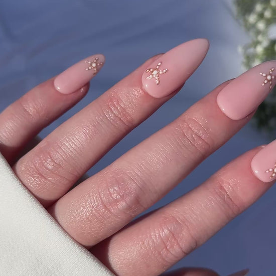 Starfish nails, custom press on nails