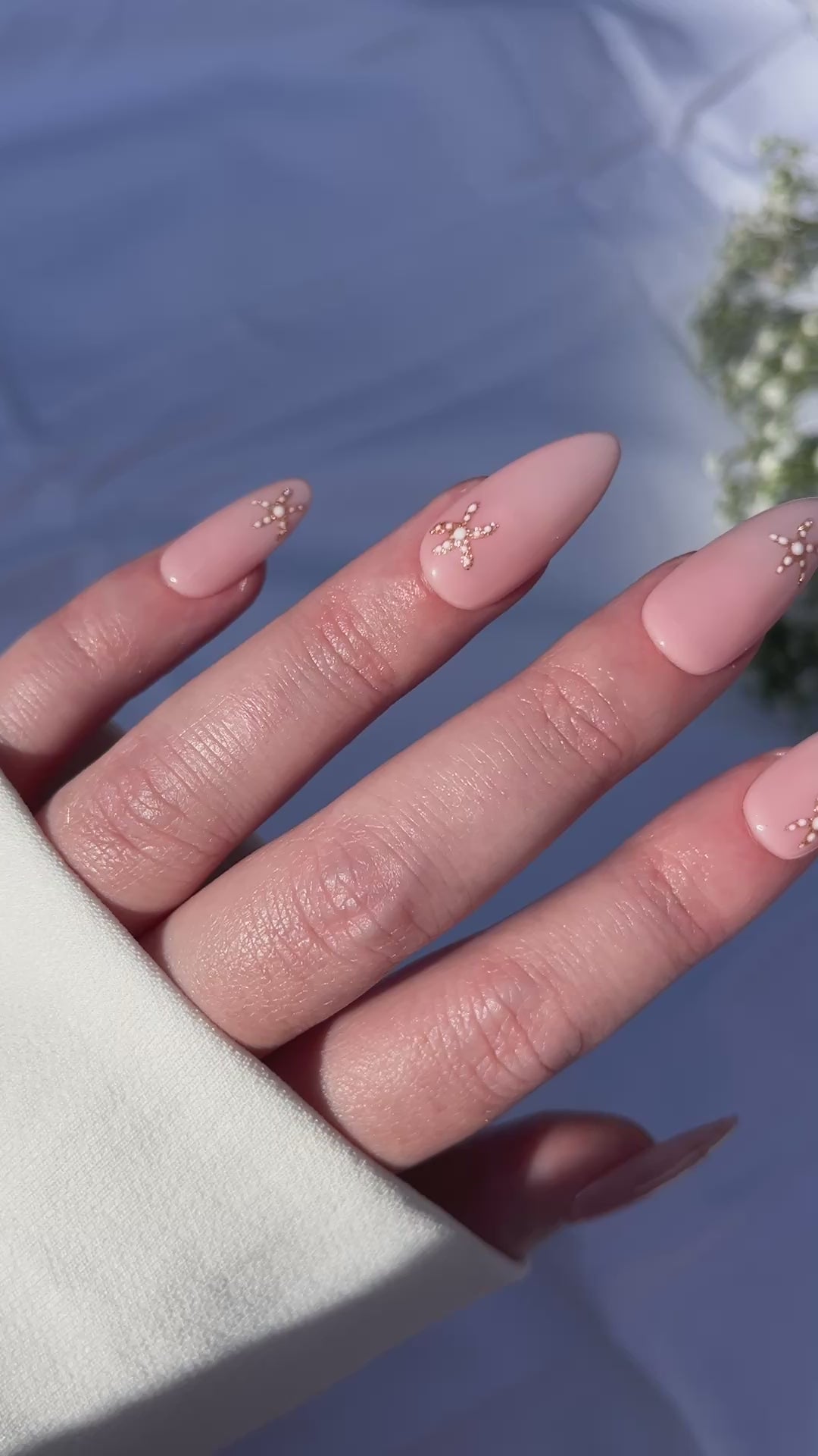 Starfish nails, custom press on nails